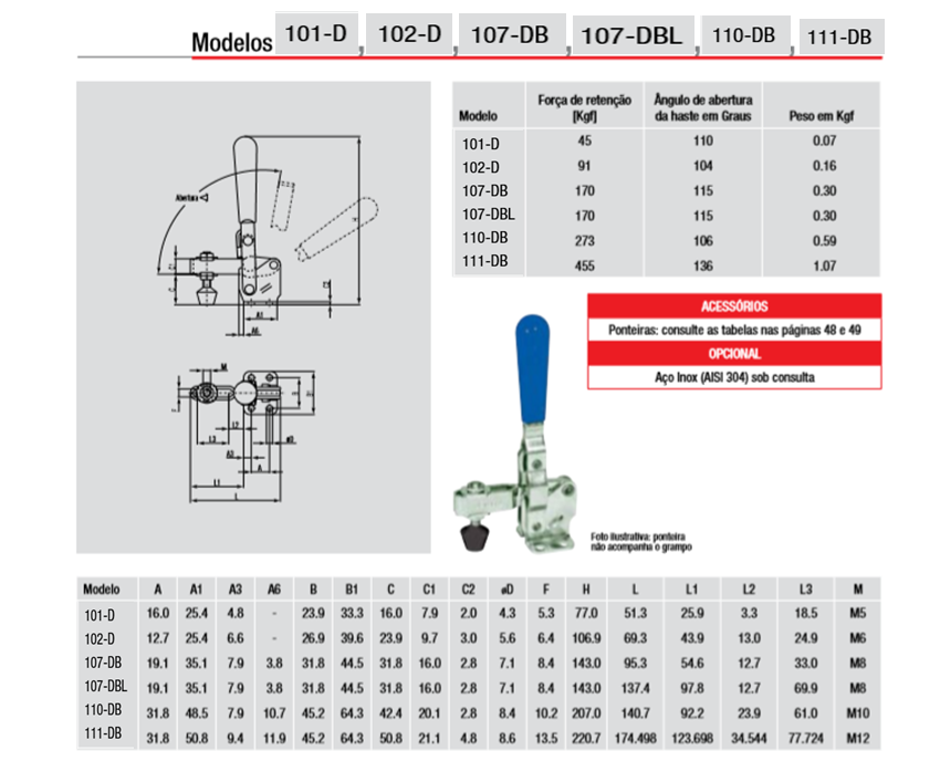Catalogo 101 102 107 110 111 DB DBL